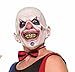 Forum Novelties Men's Twisted Clown Latex Mask, Multi, One Size