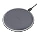 CHOETECH Wireless Charger, Qi Certified Zinc-Alloy & PU Ultra-Slim 10W Max Wireless Charging Pad, Compatible iPhone XS/XS Max/XR/X/8/8+, Galaxy Note 10/S20/S20+/S10/S10+, 5W all Qi Enabled Devices