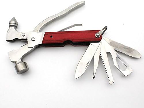 Portable Stainless Steel Multipurpose Tool Multifunctional Needle Nose Plier,Pocket Screwdriver,Claw Hammer Knife,Bottle Opener,Survival Camping Knife,Axe Multitool,Hand Saw,Car Safety Air Hammer (2)
