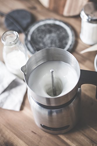 GASTROBACK Design Milk and Chocolate Advanced, 650 Watt Induktion-Milchaufschäumer für 1 Liter Milchschaum, heiÃe Schokolade, Milchaufschäumer elektrisch, schwarz/Silver – Bild 7