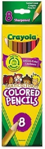 Crayola Multicultural Eight-Color Pencil Pack