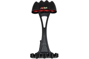 TRUGLO TUFF-LOC 4-Arrow Ultra-Quiet Lightweight Compact Composite Vibration-Absorbing Left-Hand Convertible Bow Hunting Archery Quiver