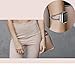 Secbolt Bling Bands Compatible with Apple Watch Band 42mm 44mm 45mm 46mm 49mm iWatch Series 10/9/Ultra/SE/8/7/6/5/4/3/2/1, Women Dressy Metal Jewelry Bracelet Stainless Steel, Silver