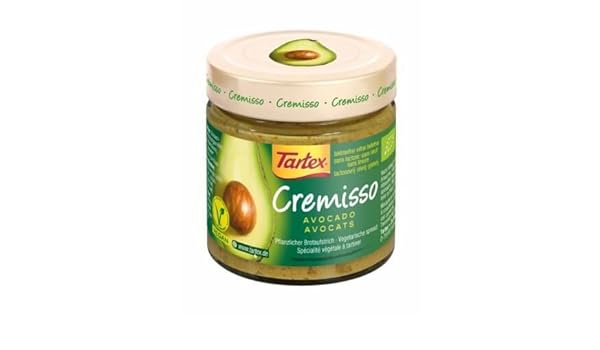 Cremisso De Aguacate Bio Tartex 180G: Amazon.es: Alimentación y ...