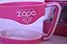 ! Pink handle cup for 30 oz YETI rambler tumbler fits also RTIC SIC and more stainless steel mug anti slip no spills comfort grip holder with a secure travel clip by ZAPA Get your's NOW