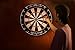 Dart Board - Bristle Steel Tip Dartboard Dart Boards for Adults Bristle Steel Tip Dartboard Set with 12 Darts Metal Tip (Classic)