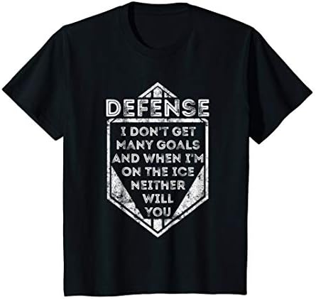 Ice Hockey Player Tee ShirtsIce Hockey T-Shirt Funny Defenseman Player Tee Gift T-ShirtOEKO-TEX STANDARD 100