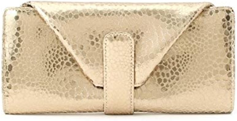Amazon ヒロコ ハヤシ Hiroko Hayashi Gattopardo ガトーパルド 長財布 ゴールド 007 00 Hiroko Hayashi ヒロコ ハヤシ レディースバッグ 財布