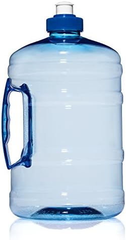 Red BPA Free Half Gallon Water Bottle Drinking Jug Canteen Sports Cap 64 oz New