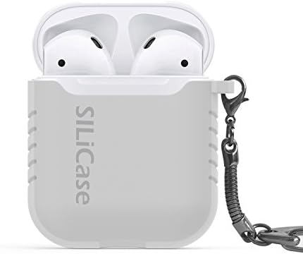 SILiCase - Silicone Apple Airpods Keychain case (Clear)