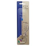 Parker QuinkFlow Refill for Ballpoint Pens, Medium point, Blue ink, 1 unit per pack (1782470)