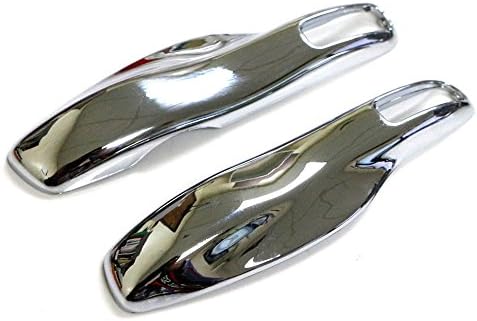 Car Key Case Plastic Cover Remote Key Fob Flip Key Protection Cover Side Blades For Porsche 991 981 Cayenne Panamera(sliver)