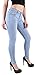 Wax Women's Juniors Basic Stretchy Fit Skinny Jeans (9, Light)