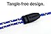 Durable Earbuds with Microphone, Tangle-free Braided Wire, Comfortable Noise Isolating Ear Buds (Blue)thumb 4