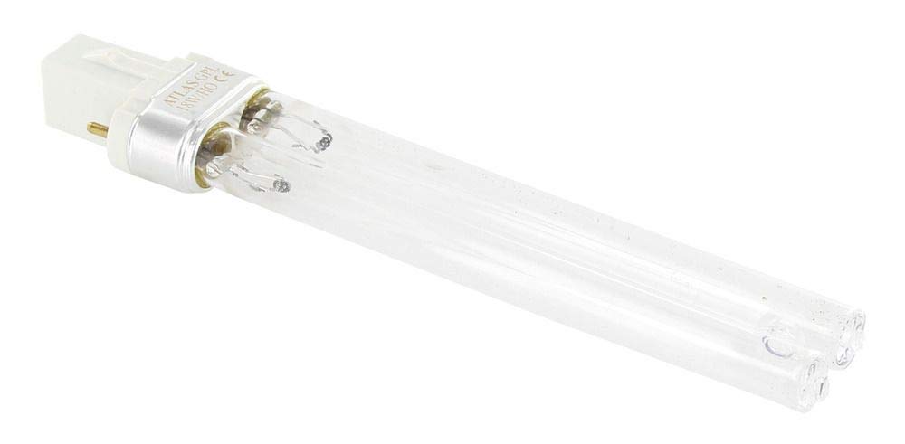 Steinbach UV replacement lamp, 18 watts, for UV disinfection system (040511), length 16.5 cm, connector 2 PIN, 040515, white, outside