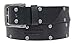 Harley-Davidson Men's Speed Bump Belt, Studded Black Leather Belt HDMBT11033-BLK