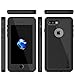 PunkCase for iPhone 7s Plus Waterproof Case [StudStar Series] [Slim Fit] [IP68 Certified] [Shockproof] [Dirtproof] [Snowproof] Armor Cover for iPhone 7 Plus & 7s + [Black]