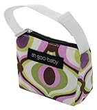 Ah Goo Baby Pacifier Holder and Tote, Spa Pattern