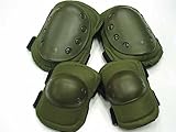 Green Tactical Military Outdoor Sport Knee & Elbow Protective Pads Hot Sale
