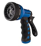 Dramm 12705  9-Pattern Revolver Spray Nozzle, Blue