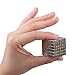 PROLOVEE Magnetic Cube Holders Multi-Use Square Cube Magnets Toy Puzzle Magnet Block Magic Cube Education Toys 5×5mm Each Cube (216 Pack)