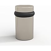 MEGA HANDLES Floor Door Stopper - Silver Door Stopper Quickly Installed Wall Protector, Wall Protectors from Door Knobs, Door