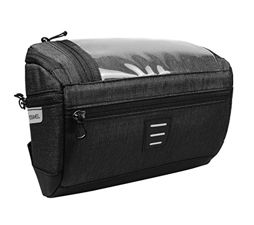 Roswheel Essentials Series 111459 Water Resistant Bike Bicycle Handlebar Bag Map Phone Case