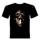 World Star HipHop Tupac 2Pac Shakur Rap Hip Hop T Shirt Black S