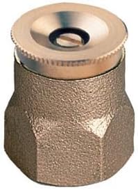 Orbit 180-Degree Half-Circle Pattern Brass Nozzle - Adjustable Garden Nozzle for ½-Inch Sprinklers