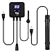 Hygger 500W Aquarium Heater with LED Digital Temperature Controller, Submersible Fish Tank Water Heater for 60-120 Gallon Tank