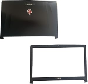 New Laptop Replacement Parts for MSI GE72 2QD Apache PRO MS-1792 MS-1795 MS-1799 (LCD Top Cover Case+LCD Front Bezel Cover Case)