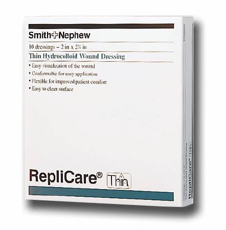 Smith & Nephew Hydrocolloid Dressing Replicare 2 X 2-3/4