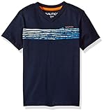 Nautica Boys' V-Neck Graphic Tee