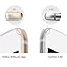 iPhone 7 Screen Protector, Mothca 3D Curve Edge Tempered Glass Full Screen Coverage Edge to Edge HD Clear Screen Protector Film with Thin but Tough Piano Paint Finish Steel Alloy Frame (White)