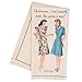 Simplicity Vintage Vintage 1940's Fashion 'Oh Heavens' Kitchen and Tea Towel, 21.5'' W x 28'' L
