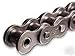 #25 Riveted Roller Chain 10ft with 2 Connecting Links 1/4