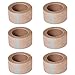 Zehhe 6 Rolls Tan Micropore Tape Breathable Adhesive Gauze Bandage Tape for First-Aid Surgical Incisions Wound Care etc, 1 Inch x 10 Yards, Water Resistant
