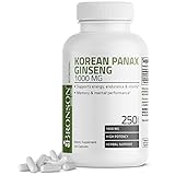 Bronson Korean Panax Ginseng 1000 mg Supports