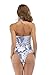 Carprinass Women's Sexy One Piece Monokini Bandage Plunge Swimsuit Swimwear
