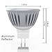 10-Pack MR16 4W LED Bulb JACKYLED Warm White 3000K 4W = 40W Equivalent Ultra Bright 60 Degree Beam Angle Recessed Track Light 360 Lumens Standard MR16 Spot Lights & Lamp