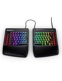 KINESIS Gaming  style Edge RGB Split Mechanical Keyboard (MX Brown)