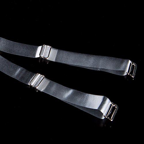 Bra Straps, Invisible Soft Clear Replacement Shoulder Straps Transparent & Removable - Thumbnail 6