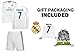 Fan Kitbag Ronaldo #7 Real Madrid Home Long Sleeve Youth Soccer Jersey & Shorts Kids Premium Gift Kitbag ✮ BONUS Ronaldo #7 Picture Backpack