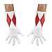 Disguise Men's Red Ranger Adult Gloves Costume Accessory, Red, One Size