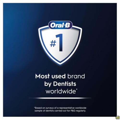 Oral-B iO2 Electric Toothbrush, 1 Gentle Care Toothbrush Head, 1 Travel Case, 1 Travel Refill Holder, Oral B Toothbrush Adults (Night Black), Designed by Braun, 2 Pin UK Plug