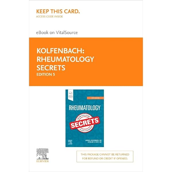 Rheumatology Secrets - Elsevier E-Book on VitalSource (Retail