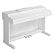 LAGRIMA White Digital Piano, 88 Key Electric Piano Keyboard for Beginner/Adults W/Music Stand+Power Adapter+3-Pedal Board+Instruction Book+Headphone Jack