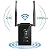Upgraded 2018 Aivake 300Mbps WiFi Range Extender Wireless Router/Repeater/AP with WPS Function High Speed Long Range Internet Booster with Dual External Antennas,Compatible with Alexa Devices