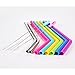 Reusable Silicone Straws Set , Bestwin Rubber Straws and Stainlesss Steel Straws with Cleaning Brushes for 30 oz Tumbler Yeti / Rtic(11pcs)
