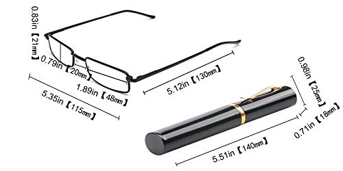 1 SOOLALA+Lightweight+Compact+Reading+BlackBrown